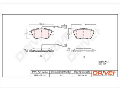 Dr!ve+ DP1010.10.1141 EAN: 5907714150722.