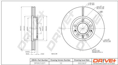 Dr!ve+ DP1010.11.0371 Číslo výrobce: DBD0371. EAN: 609843814234.