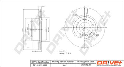 Dr!ve+ DP1010.11.0398 Číslo výrobce: DBD0398. EAN: 609843814500.