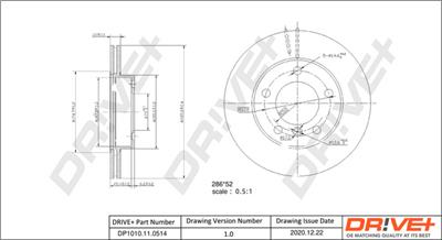 Dr!ve+ DP1010.11.0514 Číslo výrobce: DBD0514. EAN: 609843815668.