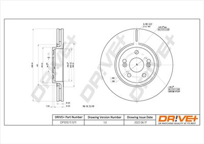 Dr!ve+ DP1010.11.1211 Číslo výrobce: DBD1211. EAN: 5907714156618.
