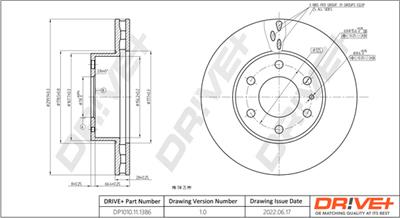 Dr!ve+ DP1010.11.1386 Číslo výrobce: DBD1386. EAN: 5907714157288.