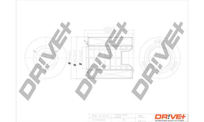 Dr!ve+ DP1110.10.0034 Číslo výrobce: DFA0034. EAN: 5907714165047.