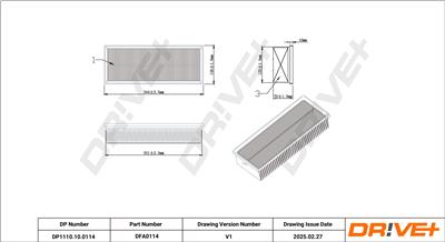 Dr!ve+ DP1110.10.0114 Číslo výrobce: DFA0114. EAN: 5907714165658.
