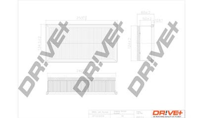 Dr!ve+ DP1110.10.0116 Číslo výrobce: DFA0116. EAN: 5907714165351.