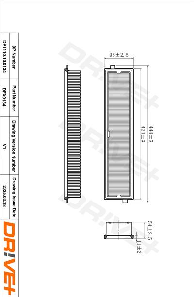 Dr!ve+ DP1110.10.0134 Číslo výrobce: DFA0134. EAN: 5907714165467.