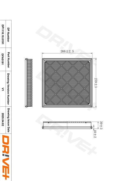 Dr!ve+ DP1110.10.0191 Číslo výrobce: DFA0191. EAN: 5907714151651.