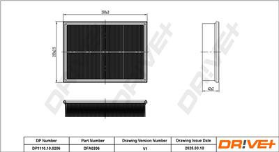 Dr!ve+ DP1110.10.0206 Číslo výrobce: DFA0206. EAN: 5907714151804.