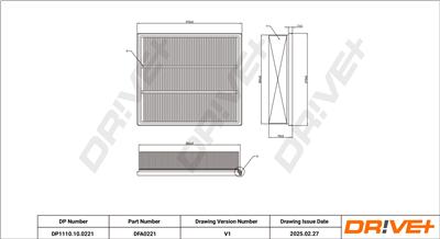 Dr!ve+ DP1110.10.0221 Číslo výrobce: DFA0221. EAN: 5907714151958.