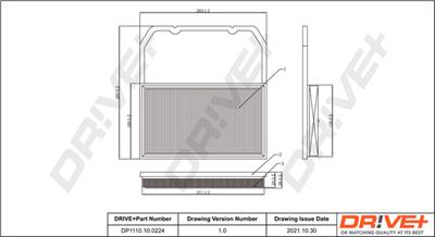 Dr!ve+ DP1110.10.0224 Číslo výrobce: DFA0224. EAN: 5907714151989.
