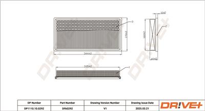 Dr!ve+ DP1110.10.0292 Číslo výrobce: DFA0292. EAN: 5907714170232.
