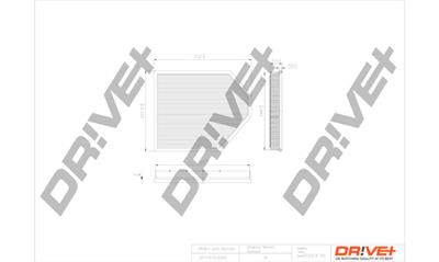 Dr!ve+ DP1110.10.0340 Číslo výrobce: DFA0340. EAN: 5907714170713.