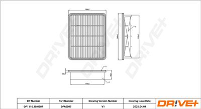 Dr!ve+ DP1110.10.0507 Číslo výrobce: DFA0507. EAN: 5907714172380.