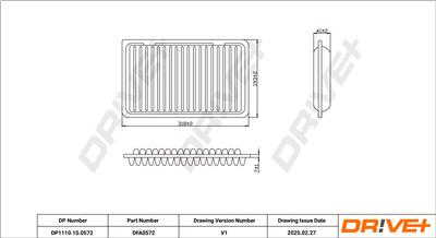 Dr!ve+ DP1110.10.0572 Číslo výrobce: DFA0572. EAN: 5907714173035.