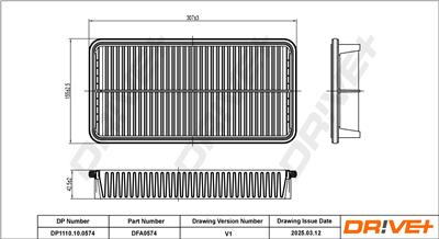 Dr!ve+ DP1110.10.0574 Číslo výrobce: DFA0574. EAN: 5907714173059.