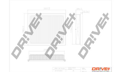 Dr!ve+ DP1110.10.0619 Číslo výrobce: DFA0619. EAN: 5907714173509.
