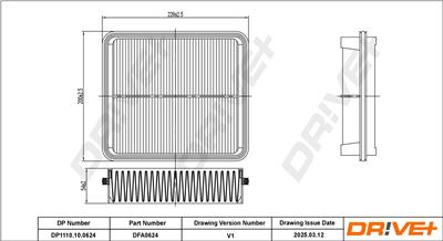 Dr!ve+ DP1110.10.0624 Číslo výrobce: DFA0624. EAN: 5907714173554.