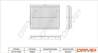 Dr!ve+ DP1110.10.0653 Číslo výrobce: DFA0653. EAN: 5907714173844.