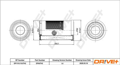 Dr!ve+ DP1110.10.0742 Číslo výrobce: DFA0742. EAN: 5907714174735.