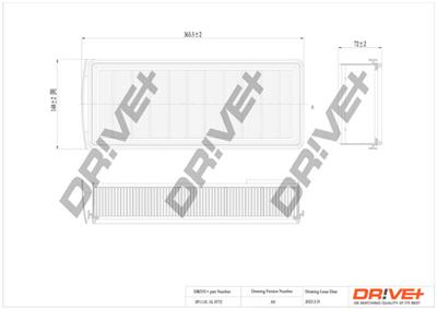Dr!ve+ DP1110.10.0772 Číslo výrobce: DFA0772. EAN: 5907714199608.