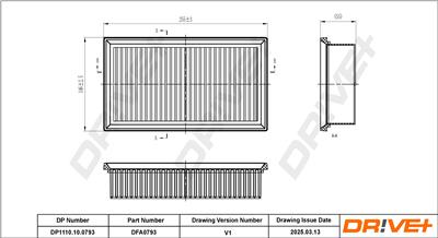 Dr!ve+ DP1110.10.0793 Číslo výrobce: DFA0793.