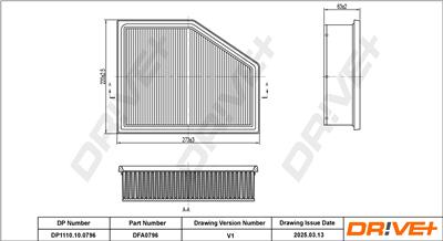 Dr!ve+ DP1110.10.0796 Číslo výrobce: DFA0796.