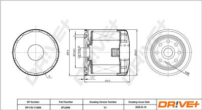 Dr!ve+ DP1110.11.0006 Číslo výrobce: DFL0006. EAN: 5907714164033.