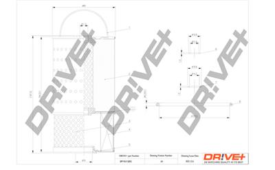 Dr!ve+ DP1110.11.0012 Číslo výrobce: DFL0012. EAN: 5907714163661.