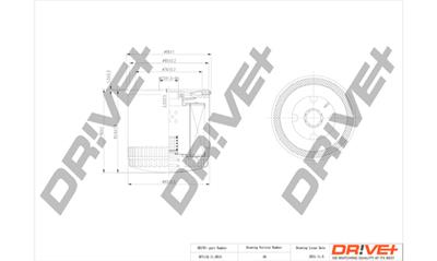 Dr!ve+ DP1110.11.0015 Číslo výrobce: DFL0015. EAN: 5907714163463.