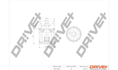 Dr!ve+ DP1110.11.0021 Číslo výrobce: DFL0021. EAN: 5907714163494.