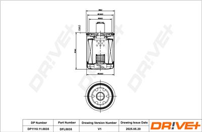 Dr!ve+ DP1110.11.0035 Číslo výrobce: DFL0035. EAN: 5907714163210.