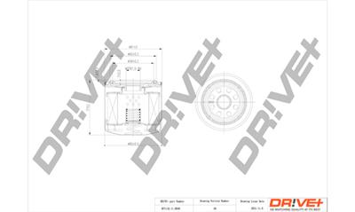 Dr!ve+ DP1110.11.0049 Číslo výrobce: DFL0049. EAN: 5907714163623.