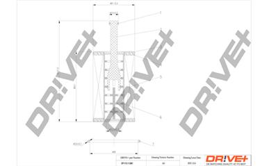 Dr!ve+ DP1110.11.0061 Číslo výrobce: DFL0061. EAN: 5907714163456.