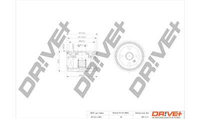 Dr!ve+ DP1110.11.0072 Číslo výrobce: DFL0072. EAN: 5907714163654.