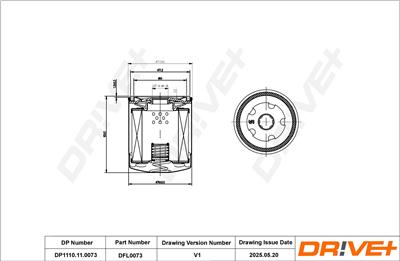 Dr!ve+ DP1110.11.0073 Číslo výrobce: DFL0073. EAN: 5907714163555.
