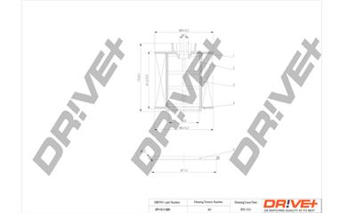 Dr!ve+ DP1110.11.0091 Číslo výrobce: DFL0091. EAN: 5907714163685.