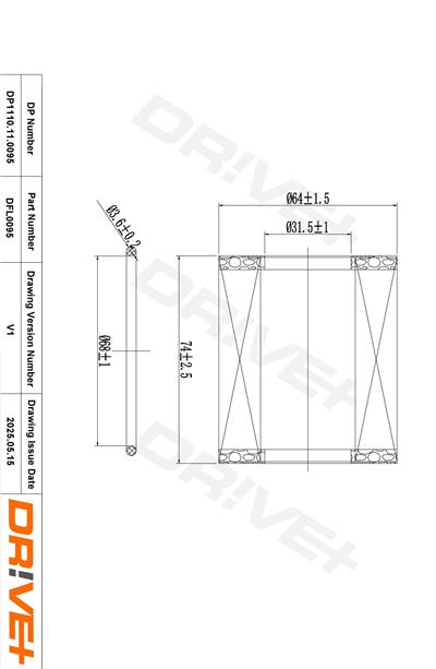 Dr!ve+ DP1110.11.0095 Číslo výrobce: DFL0095. EAN: 5907714163302.