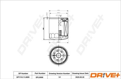 Dr!ve+ DP1110.11.0099 Číslo výrobce: DFL0099. EAN: 5907714163395.