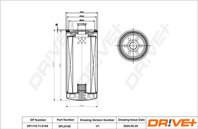 Dr!ve+ DP1110.11.0145 Číslo výrobce: DFL0145. EAN: 5907714152153.