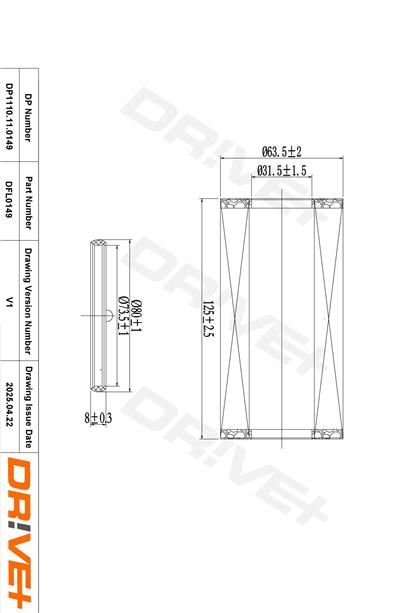 Dr!ve+ DP1110.11.0149 Číslo výrobce: DFL0149. EAN: 5907714152191.