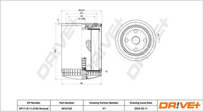 Dr!ve+ DP1110.11.0182 Číslo výrobce: DFL0182. EAN: 5907714152528.