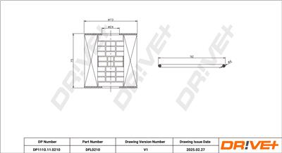 Dr!ve+ DP1110.11.0210 Číslo výrobce: DFL0210. EAN: 5907714167102.