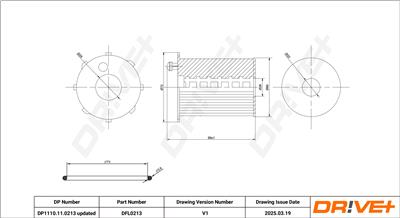 Dr!ve+ DP1110.11.0213 Číslo výrobce: DFL0213. EAN: 5907714167133.