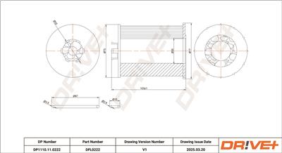 Dr!ve+ DP1110.11.0222 Číslo výrobce: DFL0222. EAN: 5907714167225.