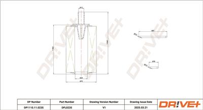 Dr!ve+ DP1110.11.0235 Číslo výrobce: DFL0235. EAN: 5907714167355.