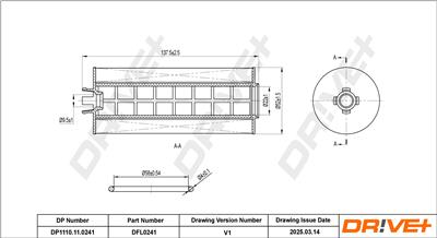 Dr!ve+ DP1110.11.0241 Číslo výrobce: DFL0241. EAN: 5907714167416.
