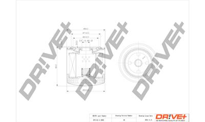 Dr!ve+ DP1110.11.0263 Číslo výrobce: DFL0263. EAN: 5907714167638.