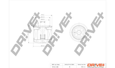 Dr!ve+ DP1110.11.0265 Číslo výrobce: DFL0265. EAN: 5907714167652.