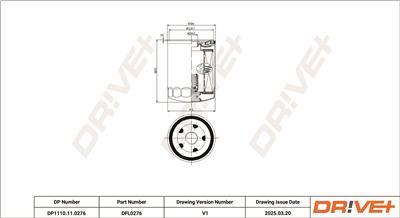 Dr!ve+ DP1110.11.0276 Číslo výrobce: DFL0276. EAN: 5907714167768.