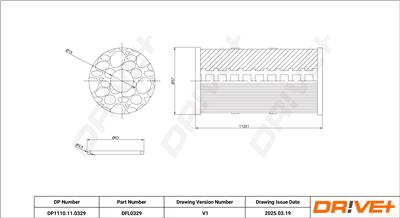 Dr!ve+ DP1110.11.0329 Číslo výrobce: DFL0329. EAN: 5907714179259.
